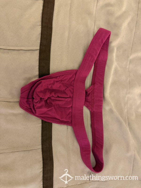 THK Pink Thong Size XL