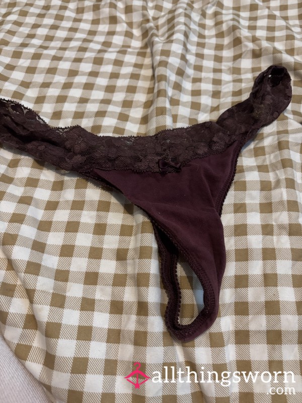 Purple Thong