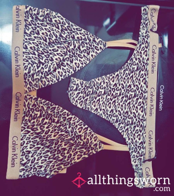 Thong And Bra Set