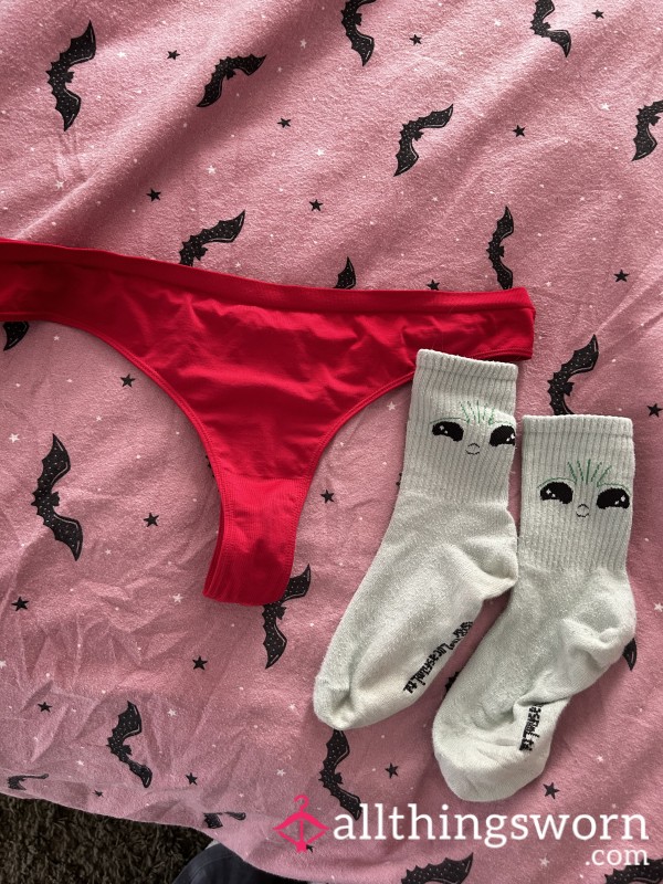 Thong And Sock Bundle💖