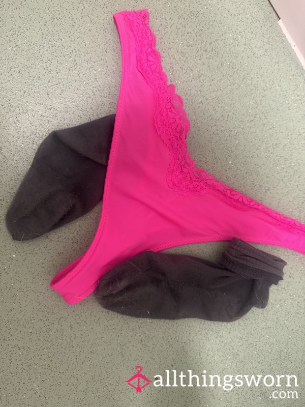 Thong And Sock Set