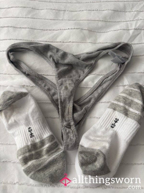 Thong And Socks