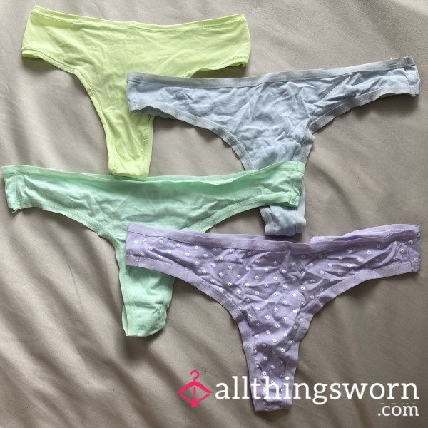 A**orted Pastel Thongs