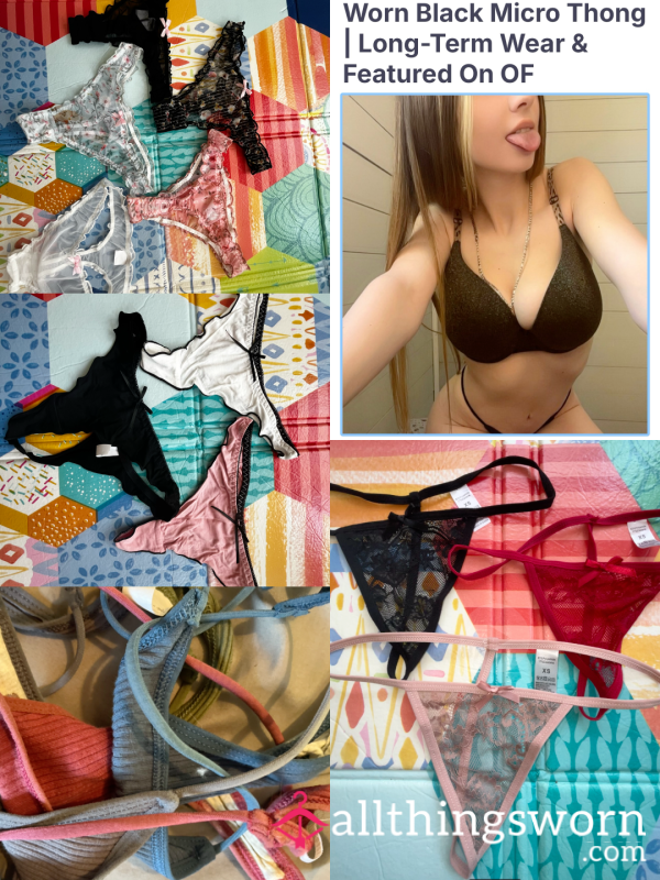 Thong Collection Available