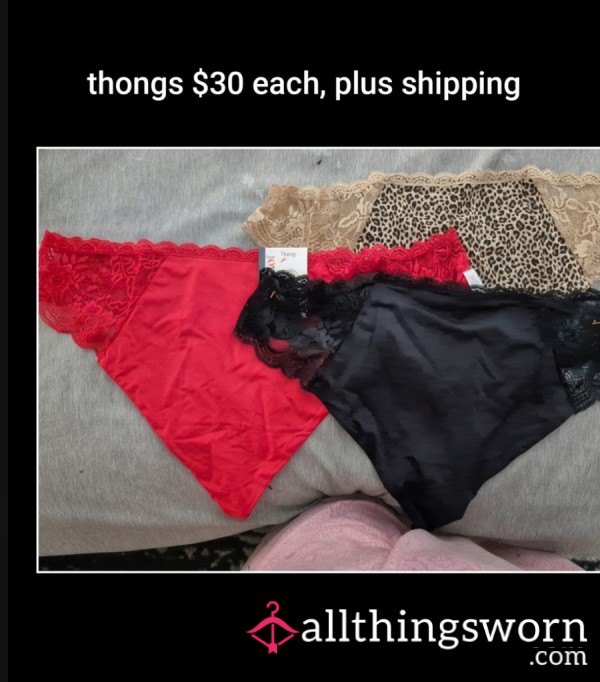 Thong (color & Style Vary)