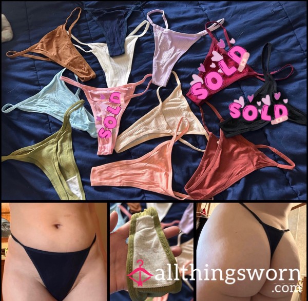Thong Lot — Comes With 48hr Wear And At Least 1 Solo Session Extra Creamy
