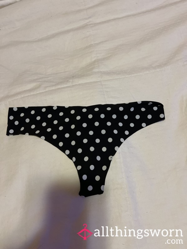 THONG Panty Pink Comes With A Seven Day