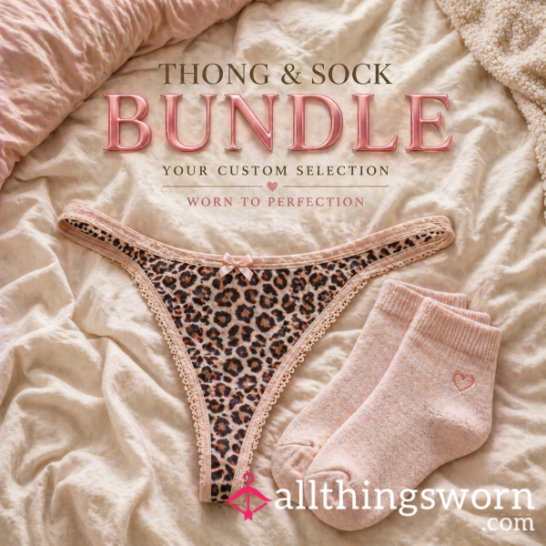 Thong & Sock Bundle ✨ Your Custom Selection