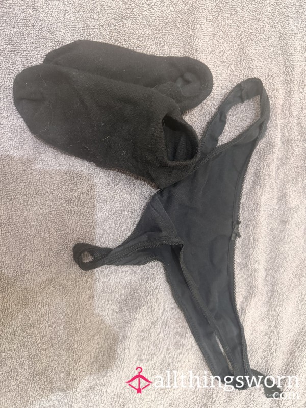Thong & Sock Set 24hr Wear