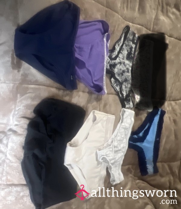 Pink Victoria Secret Pantie Comes With7 Daywear. Pick Your Pair.