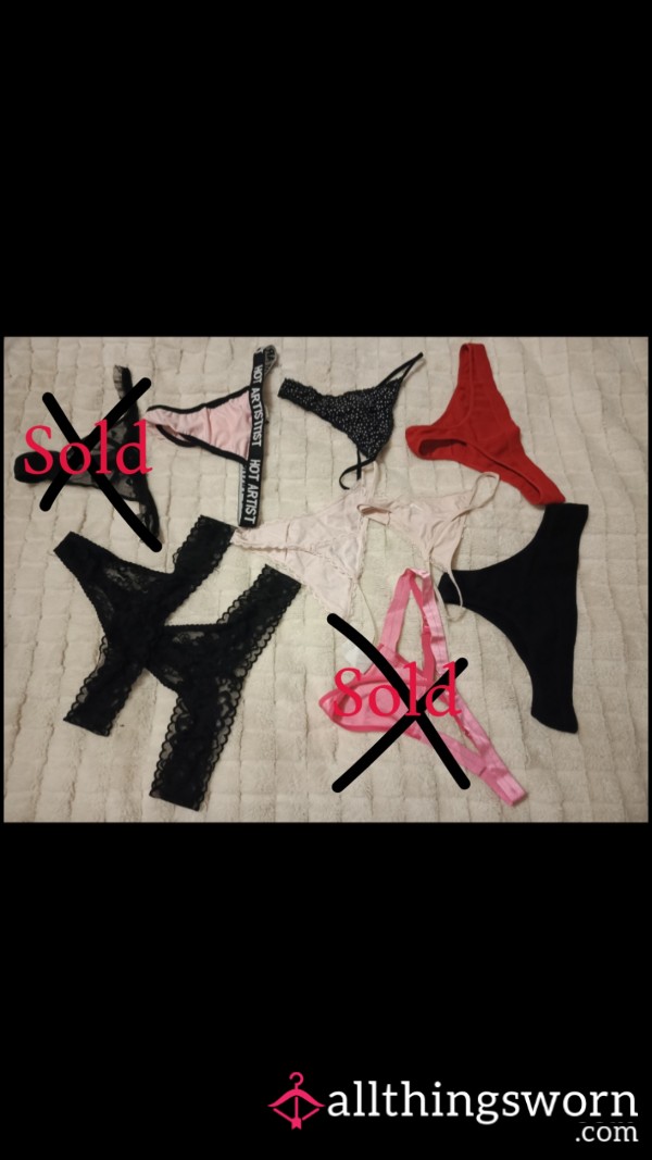 Thong Wears 24 Hour Worn