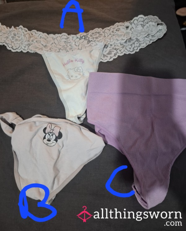 Thong Wears (different Options Not Pictured)