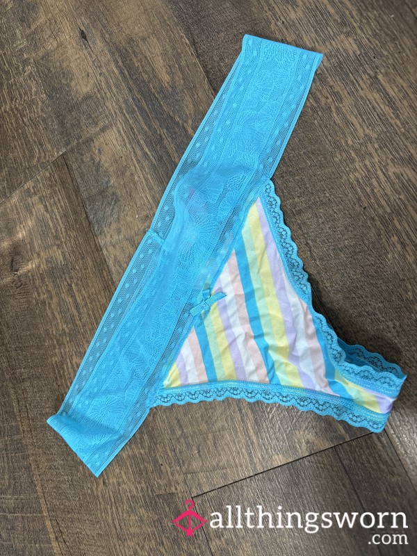 Worn 24 Hours Thong (will Take Requests)