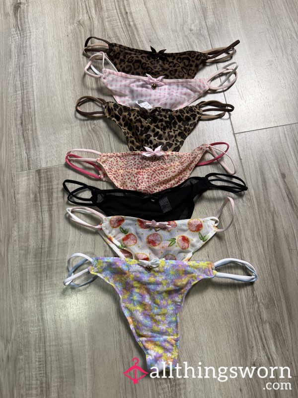 Thong With Pattern