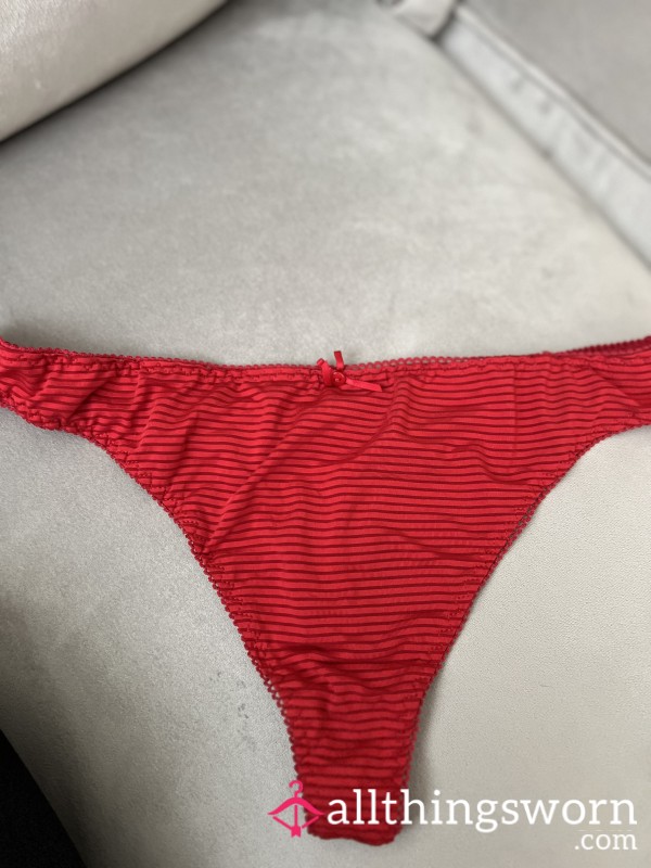 Thong With Pu**y Pouch - Panty Pouch For Double The Smell