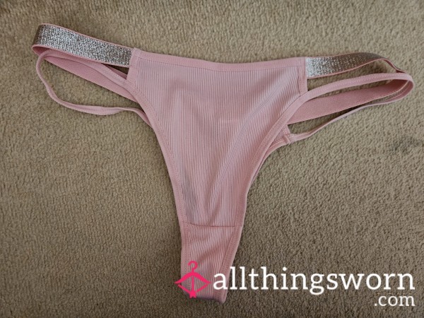 Thong Worn All Day And Night! Smells And Tastes Like Me!