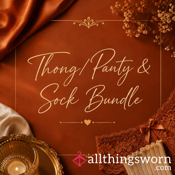 Thong/Panty & Sock Bundle