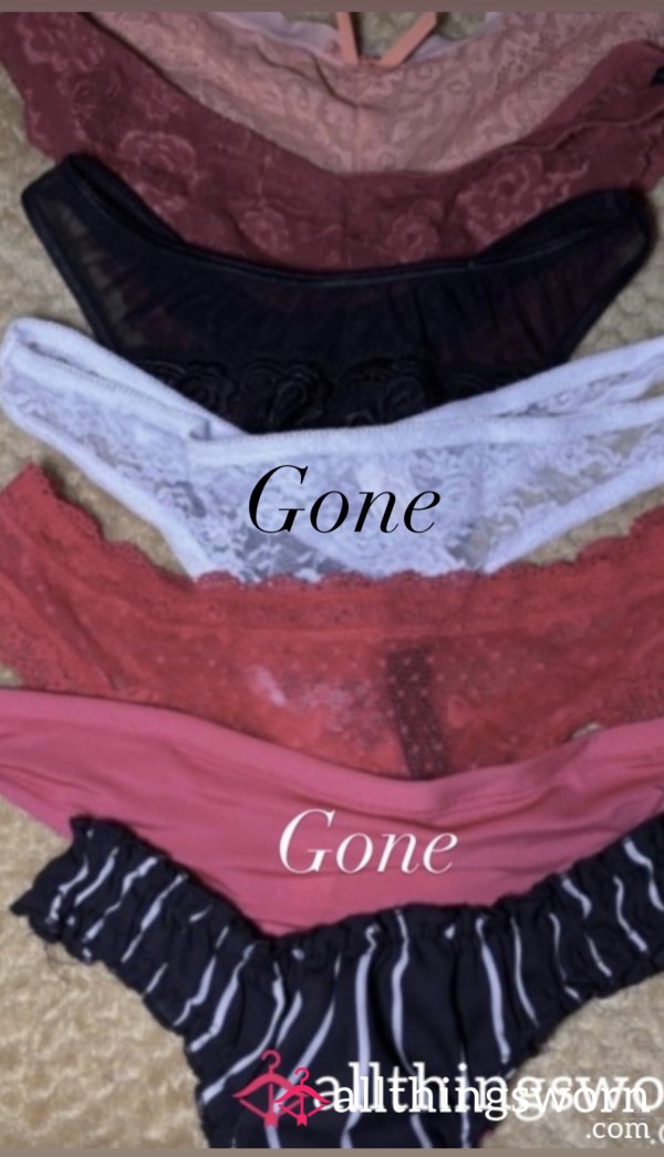 Thong/Panty Wear - You Choose 😈