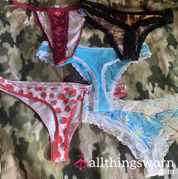Thongs! 24 Hour Wear - Up To 4 Weeks Wear!