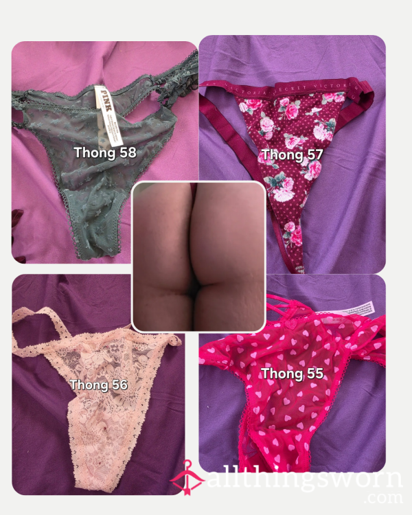 Thongs 55 56 57 58