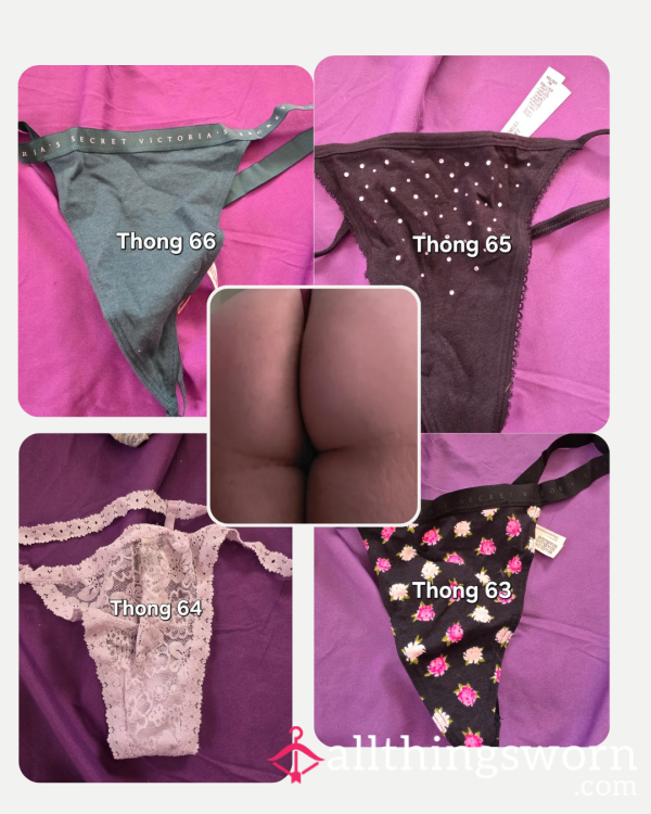 Thongs 63 64 65 66