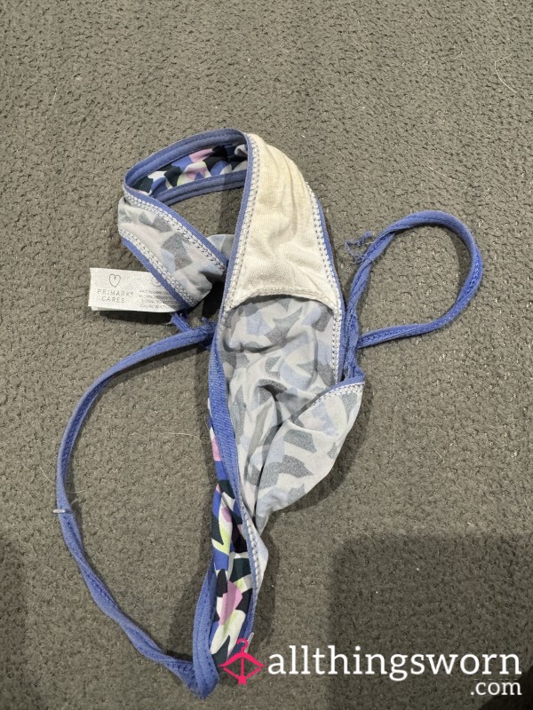 Thongs Blue