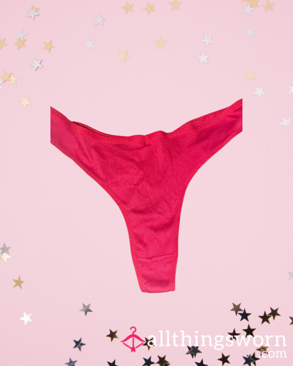 Thongs, Brand New! Comes With 24 Hour Wear Or Customised To Your Taste 💋