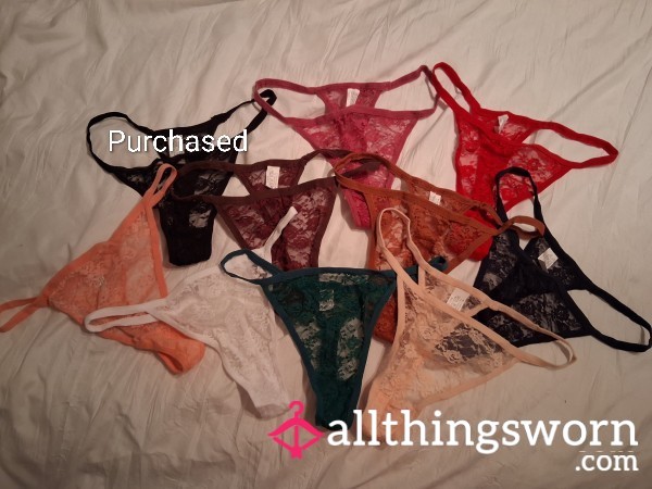 Thongs Ready For Wear!