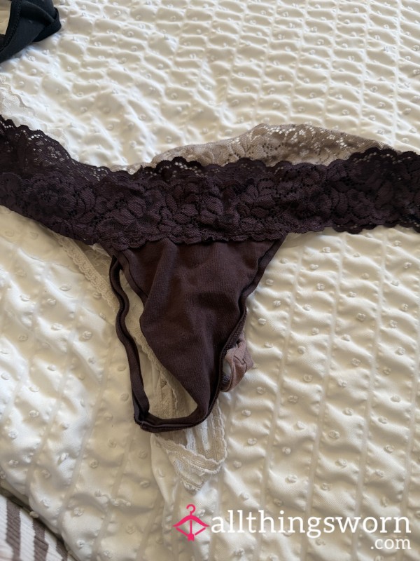 Thongs- Well Worn (discoloured)