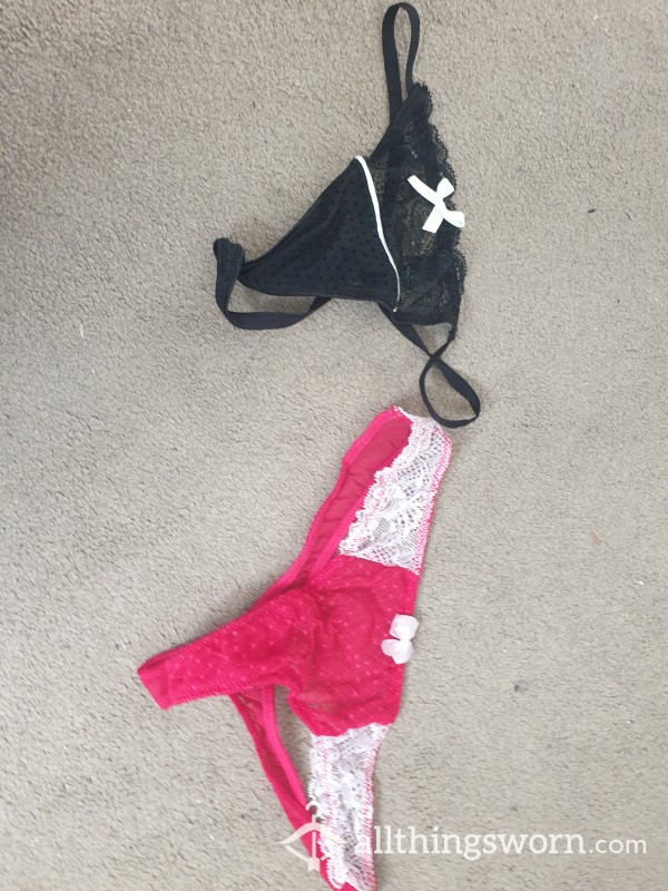 Thongs Well Worn