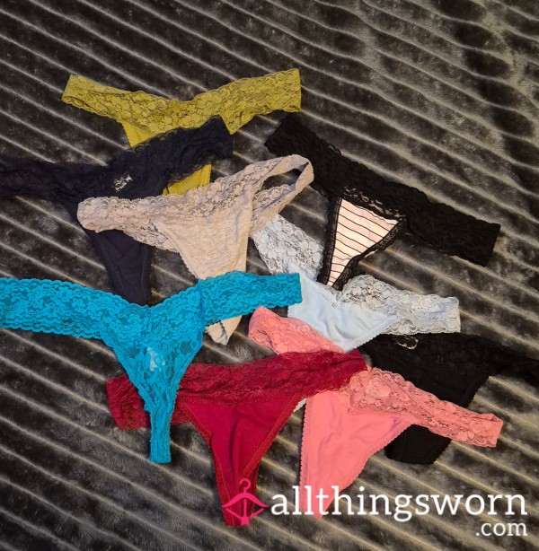 Thongs With Masturbating Video