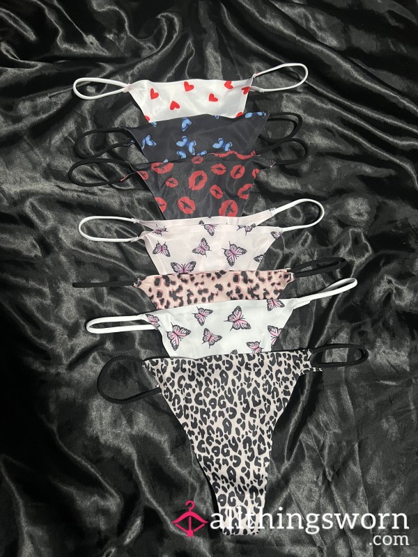 Thongs With Pattern