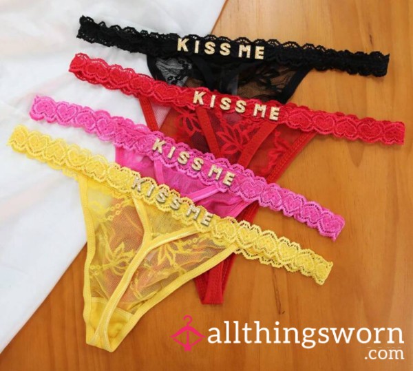 Thongs With Your Name 😍