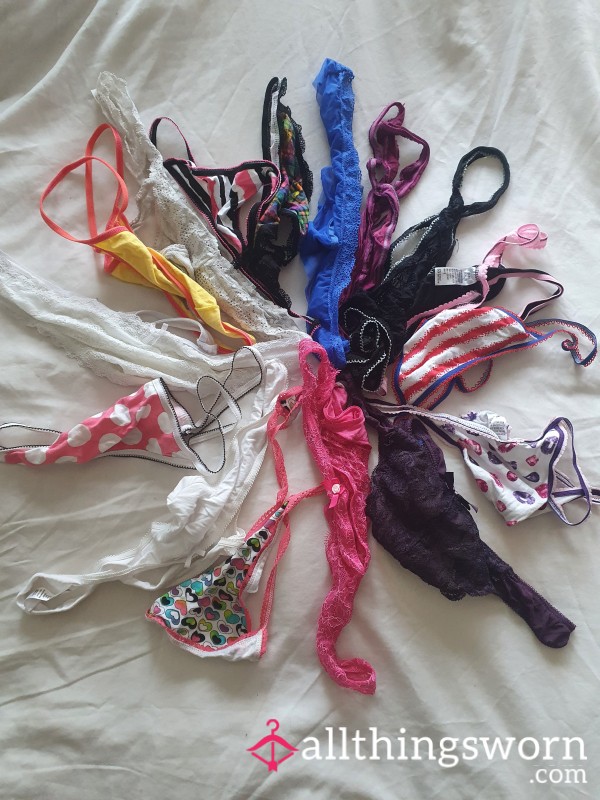 Thongs- Worn Just For You