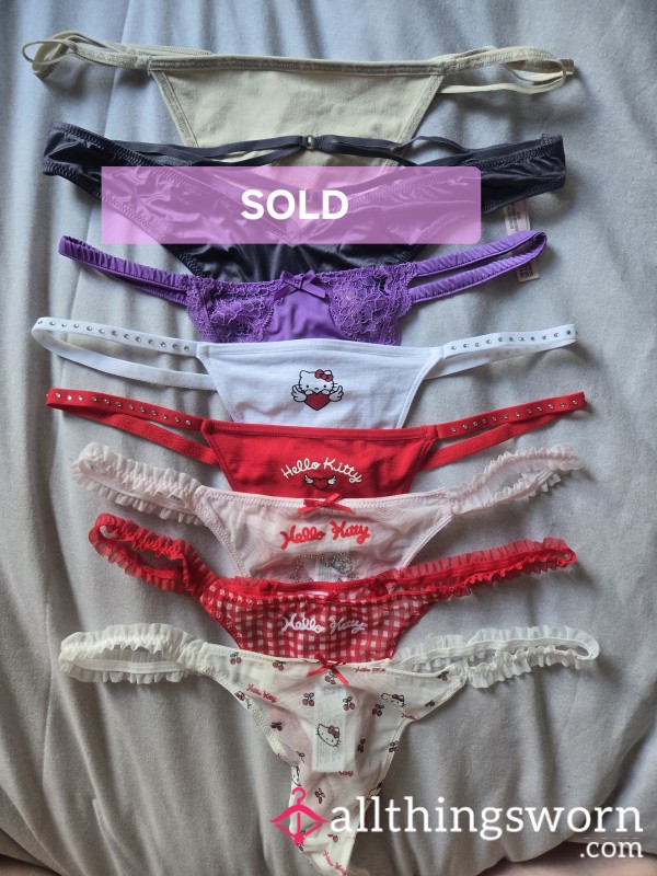🍑🌸 Thongs Worn To Desired Request 🌸🍑