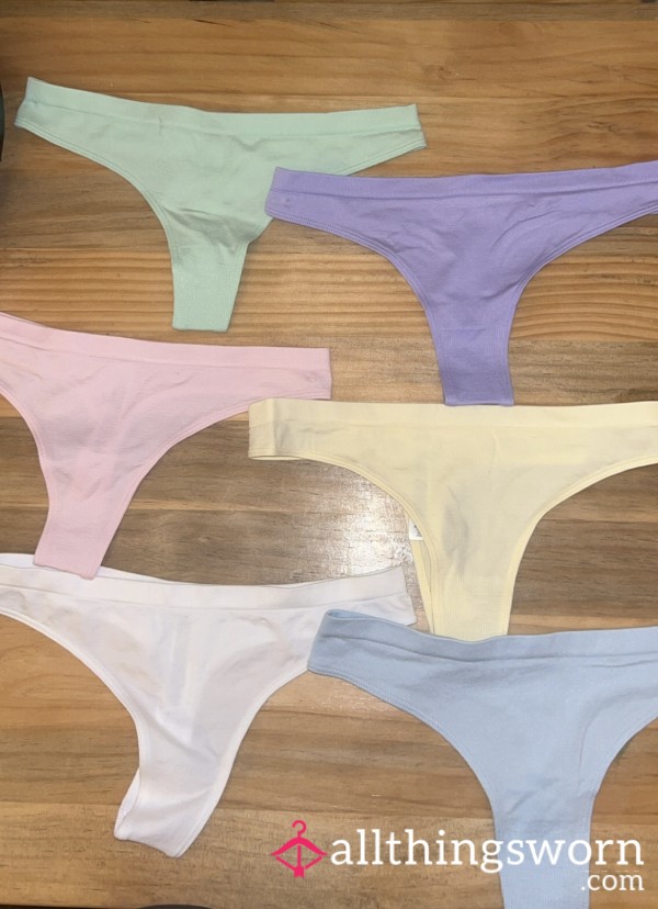 Thongs , You Choose The Colour And I’ll Wear Them For 24hrs😍💦