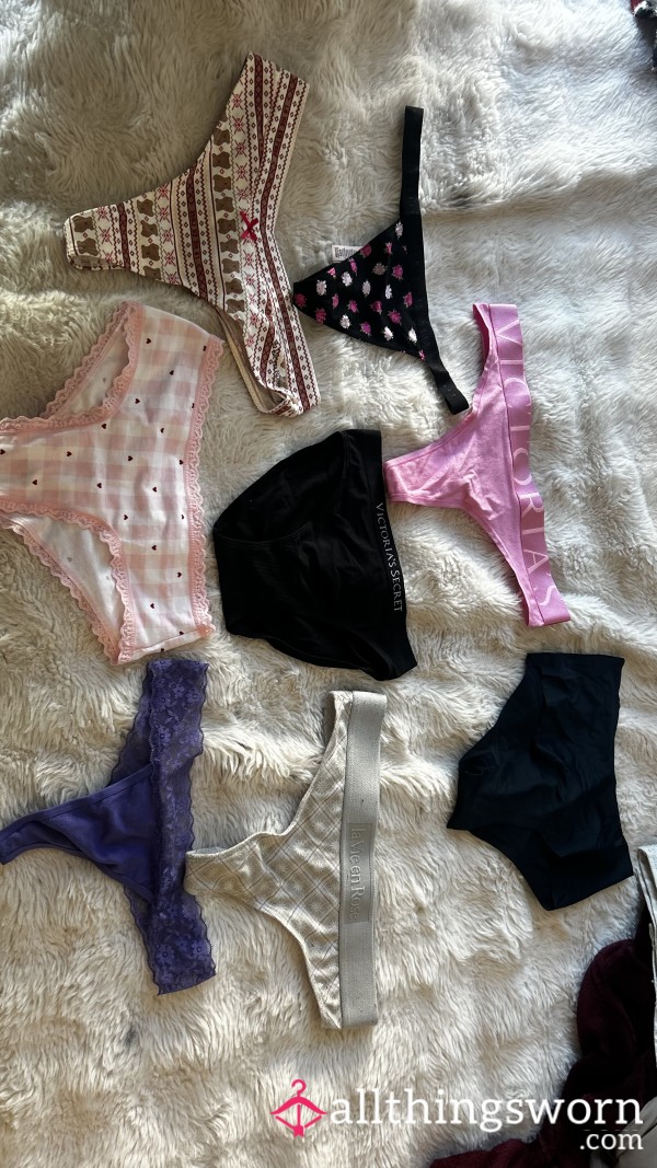 Thongs/panties/g-strings/cheekey