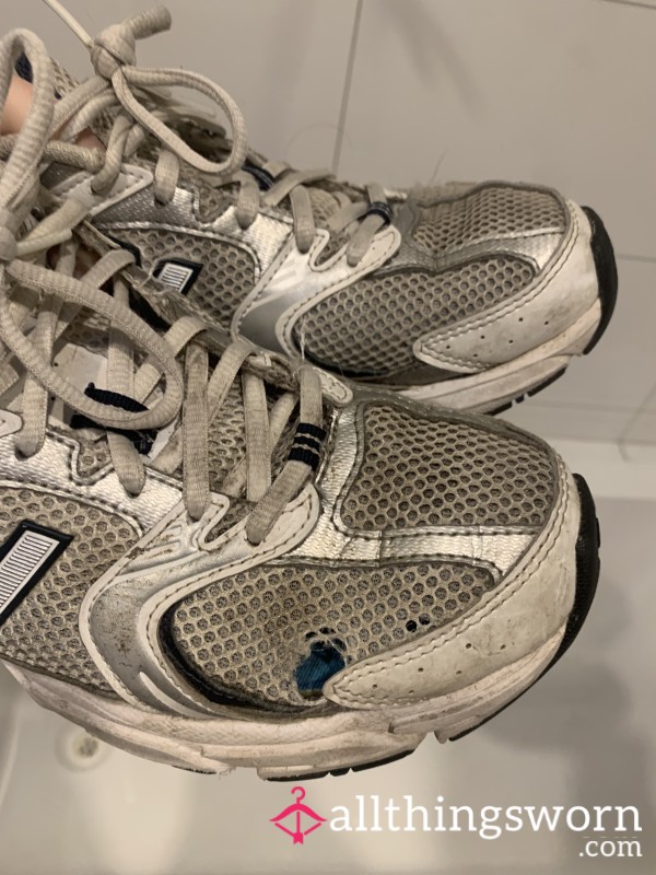 Thrashed New Balance Sneakers