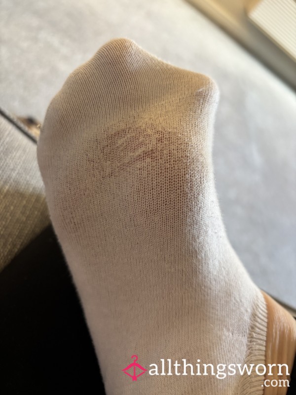 Threadbare White Trainer Socks