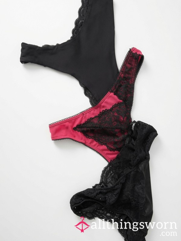 Three (wet) Thongs