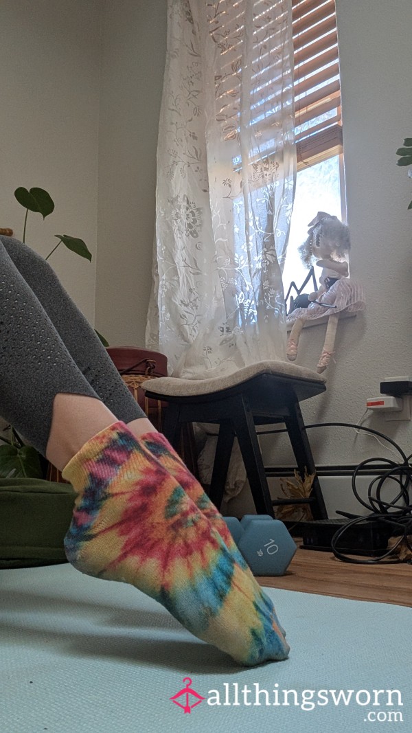 Tie Dye Ankle Socks
