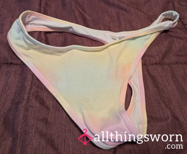 Tie Dye Thong