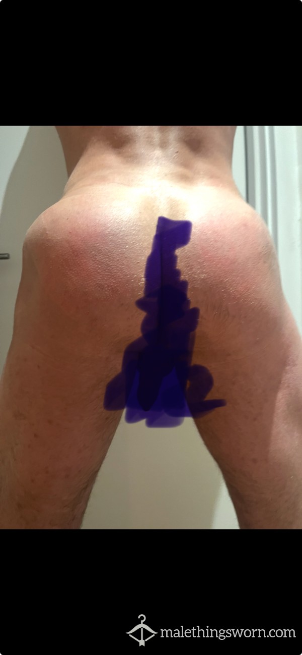 Tied Up Hunk Being Spanked In Jock Strap