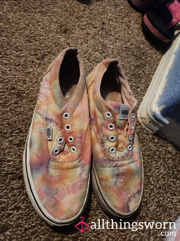 Tiedie Pink Vans