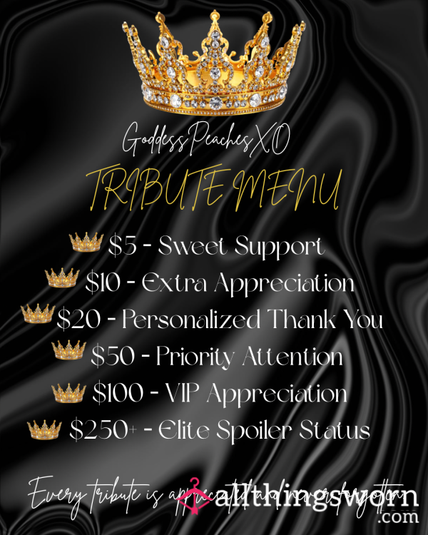 Tiered Tribute To Goddess