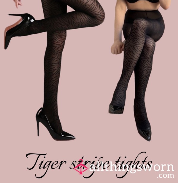 Tiger Stripe Tights/ Pantyhose
