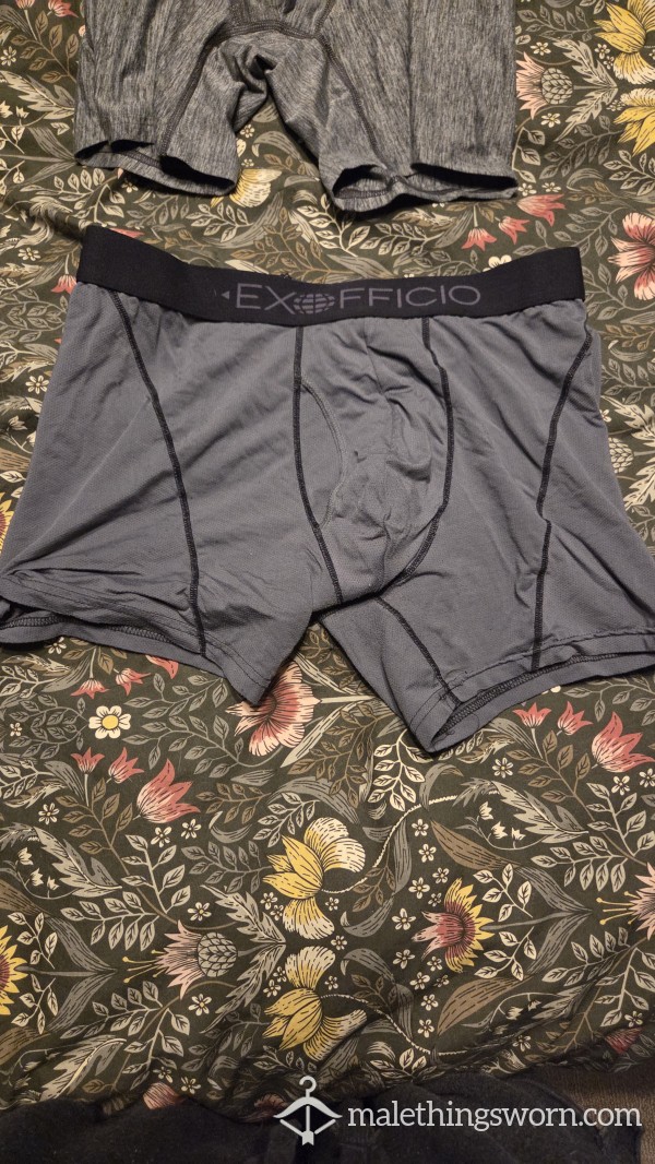 Tight And Sweat Filled Boxer Briefs