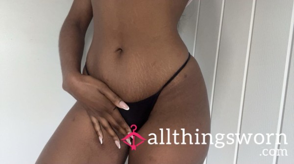 Tight, Black Panties