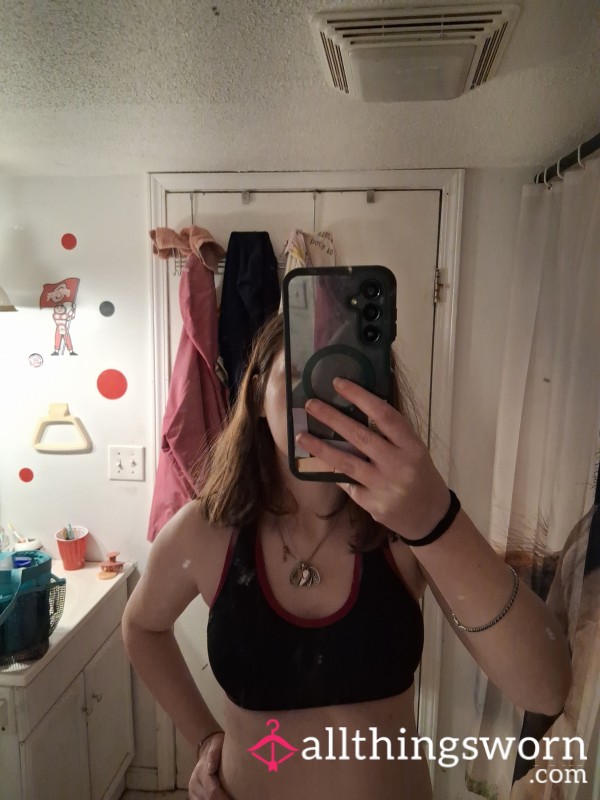 Tight Black Sports Bra