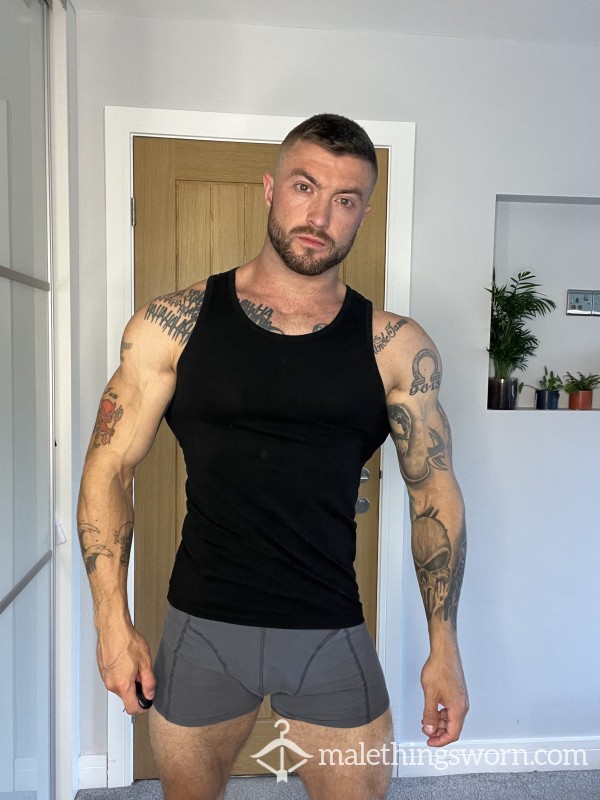 Tight Black Vest